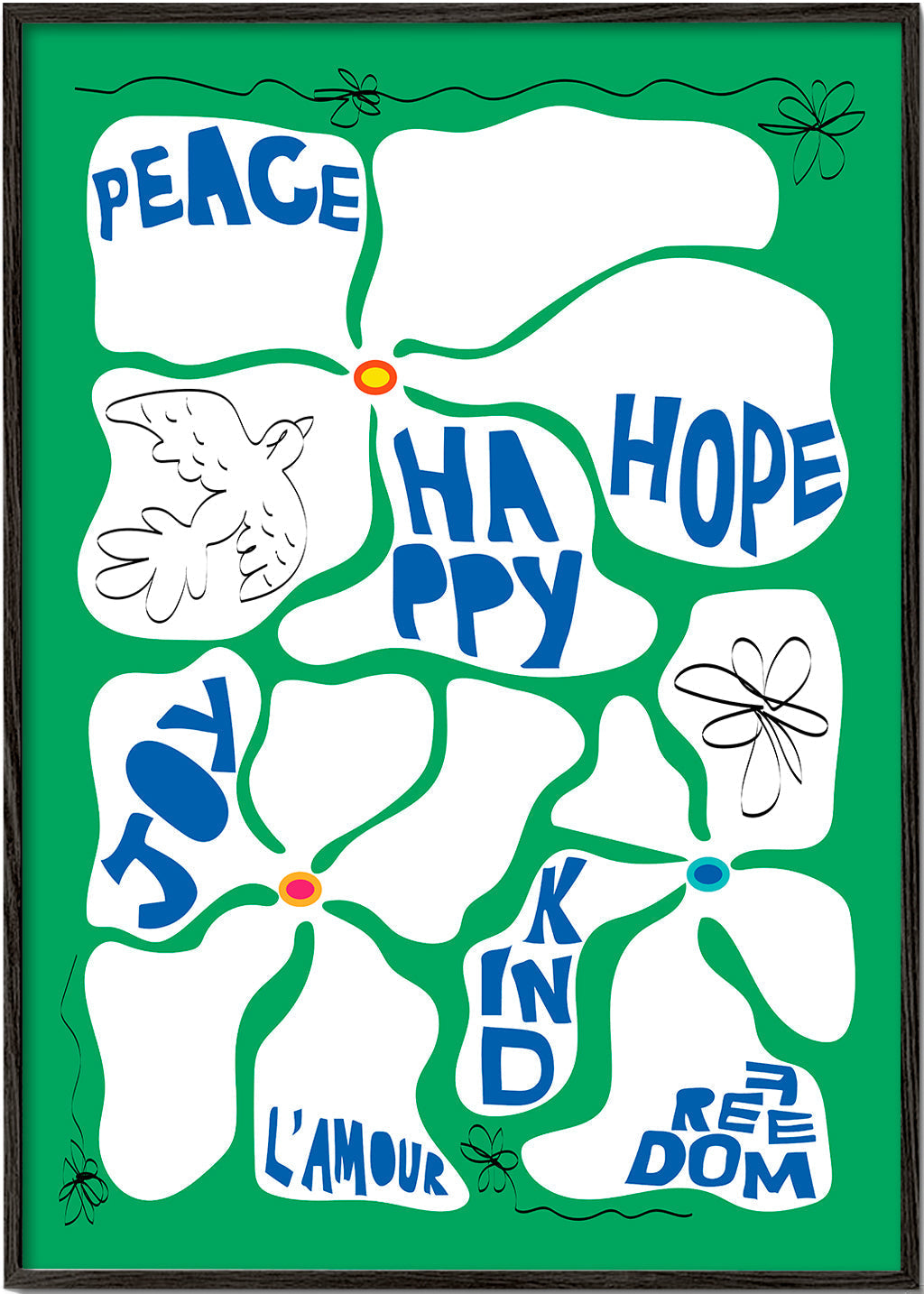 Skorter | Flower of time - Green - Frances Collett