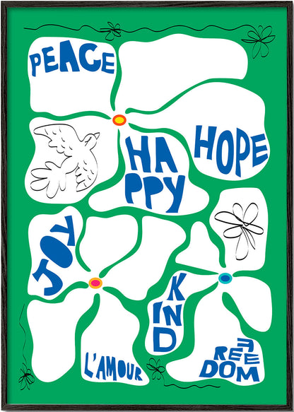 Skorter | Flower of time - Green - Frances Collett