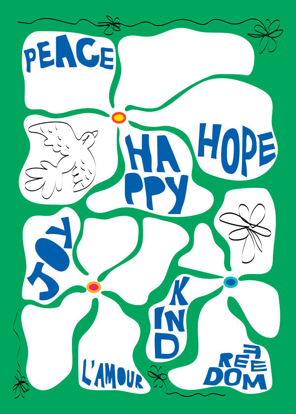 Skorter | Flower of time - Green - Frances Collett