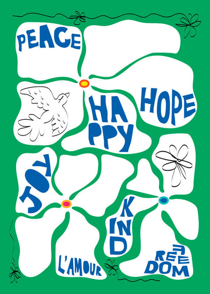 Skorter | Flower of time - Green - Frances Collett