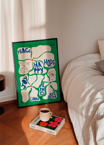 Skorter | Flower of time - Green - Frances Collett