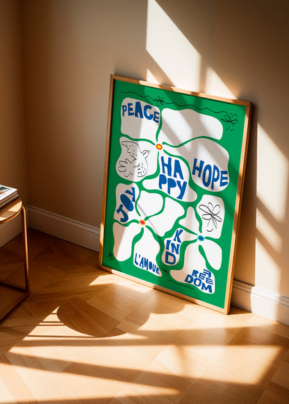 Skorter | Flower of time - Green - Frances Collett