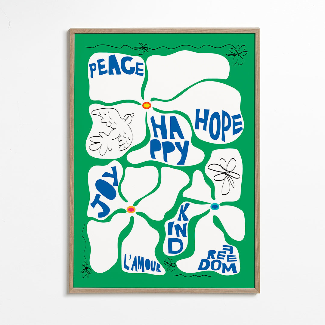 Skorter | Flower of time - Green - Frances Collett