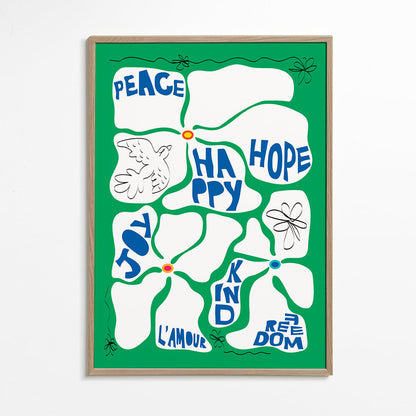 Skorter | Flower of time - Green - Frances Collett