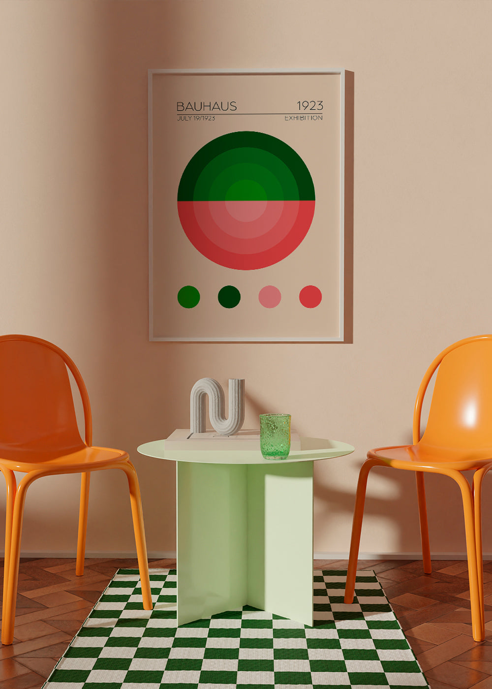 Skorter | Bauhaus Green Circle - Emel Tunaboylu