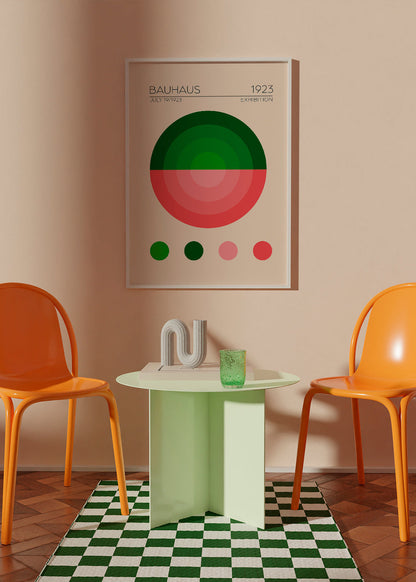 Skorter | Bauhaus Green Circle - Emel Tunaboylu
