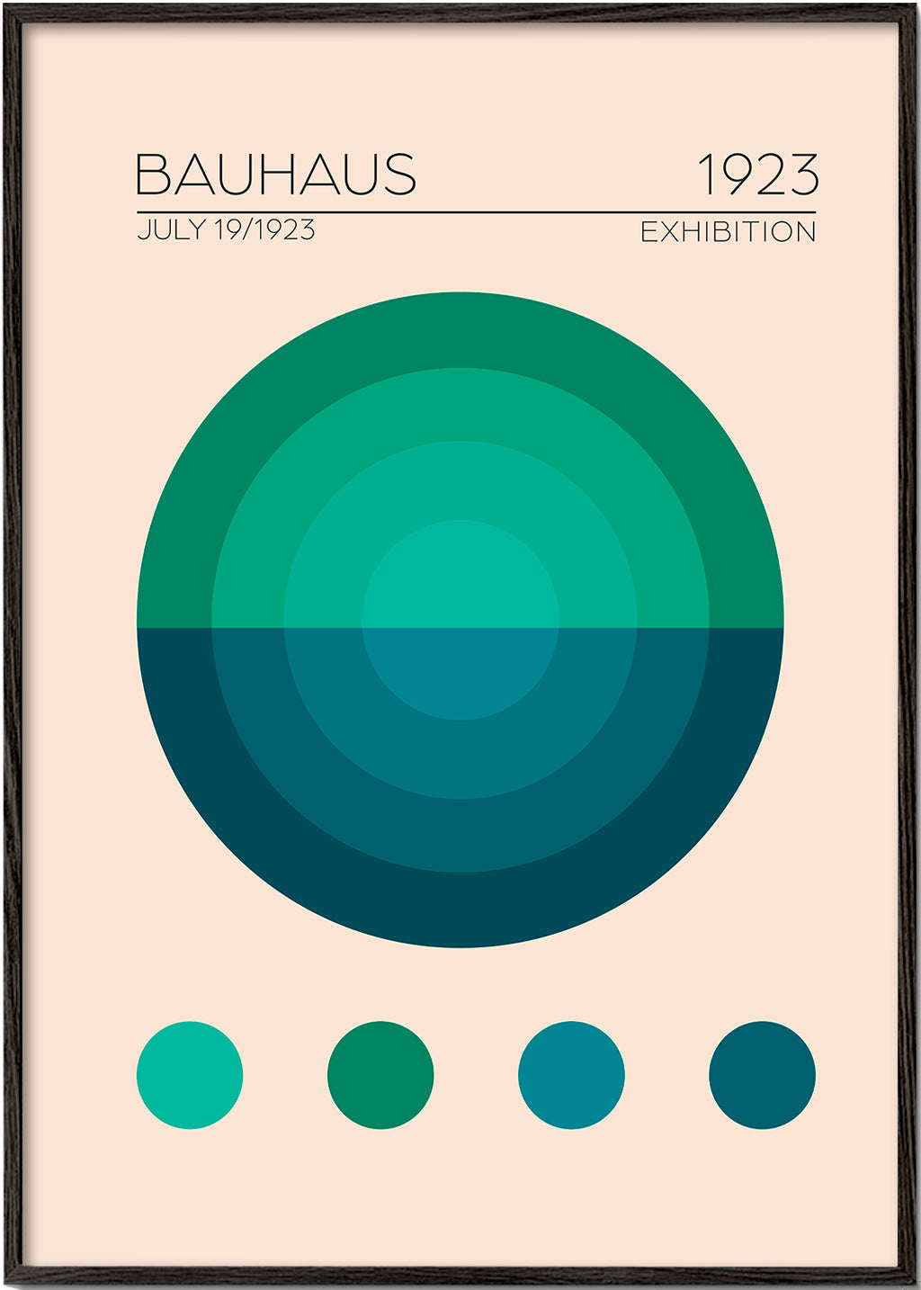 Skorter | Bauhaus Mavi Circle - Emel Tunaboylu