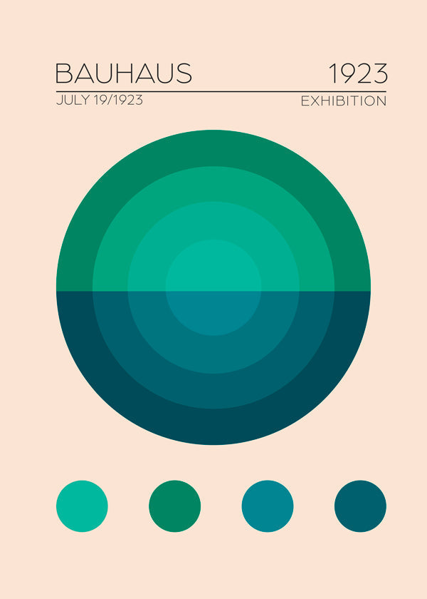 Skorter | Bauhaus Mavi Circle - Emel Tunaboylu