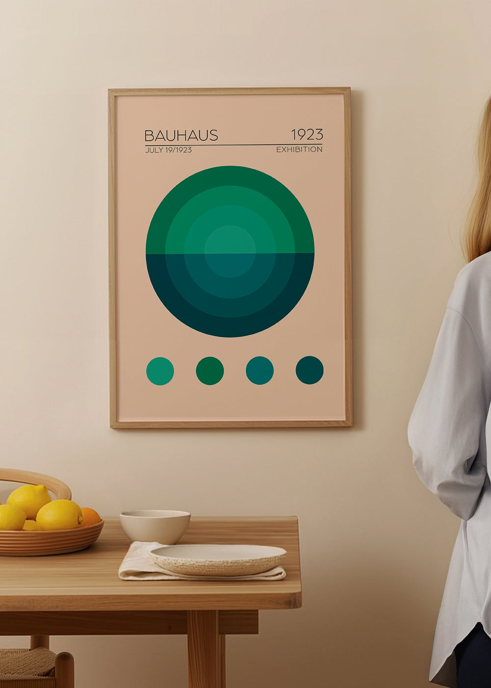 Skorter | Bauhaus Mavi Circle - Emel Tunaboylu