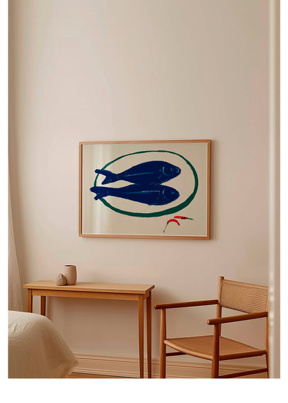 Skorter | Blue Fisher Still Life - Little Dean