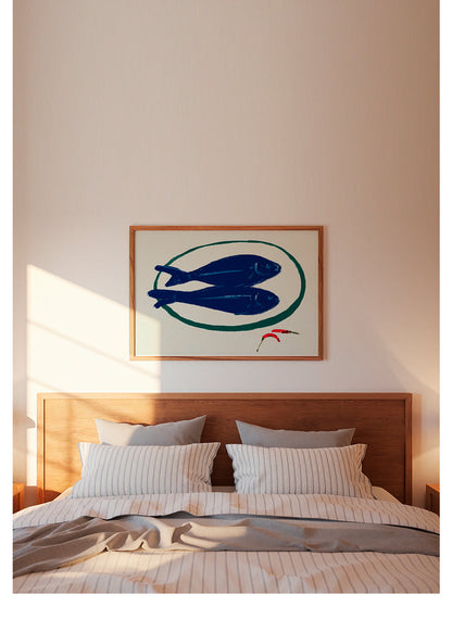 Skorter | Blue Fisher Still Life - Little Dean