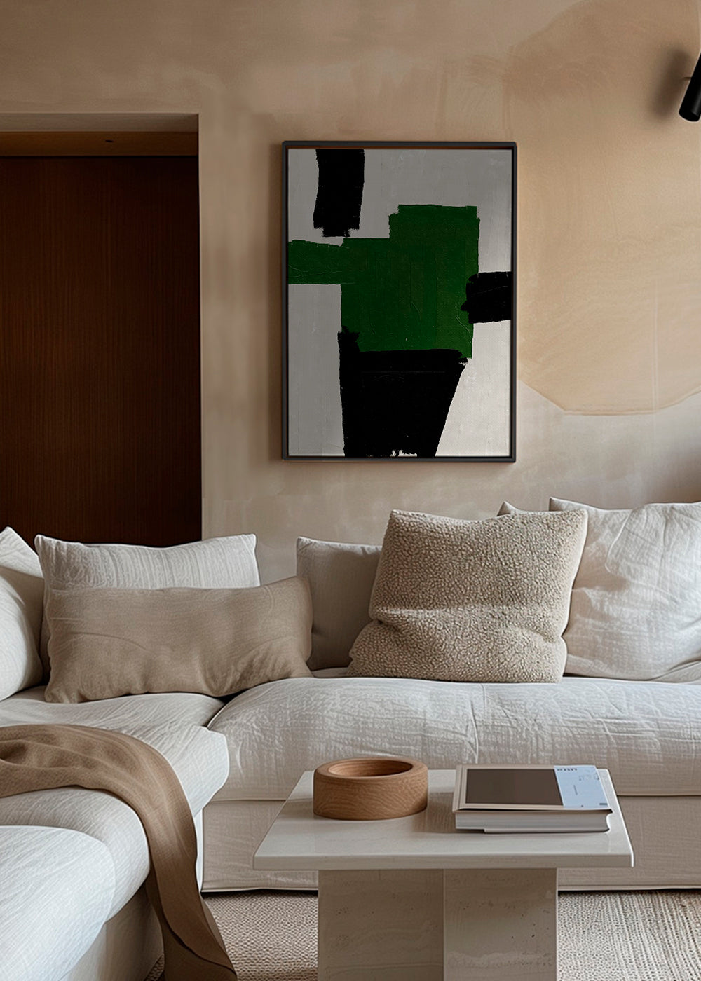 Skorter | Canvas Abstract Modern Oil Painting Art - DAS MIUUS STUDIO