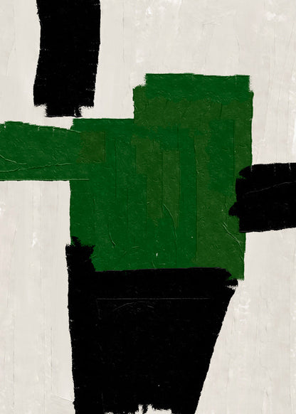 Skorter | Abstract modern oil painting art - DAS MIUUS STUDIO