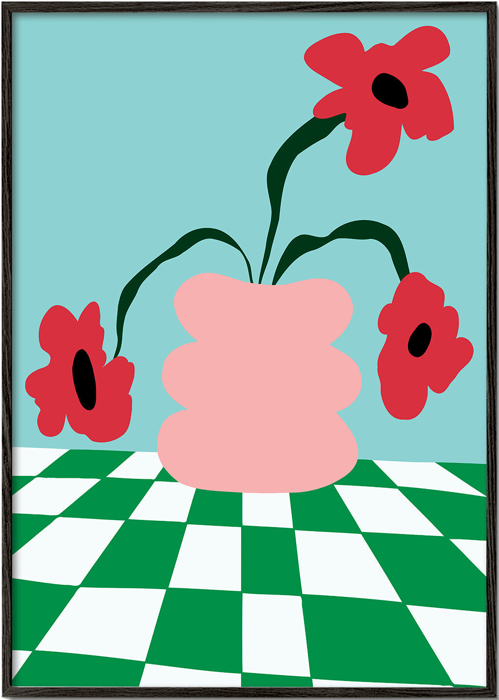 Skorter | Bold Clay Florals - Miho Art Studio