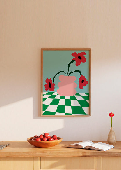 Skorter | Bold Clay Florals - Miho Art Studio