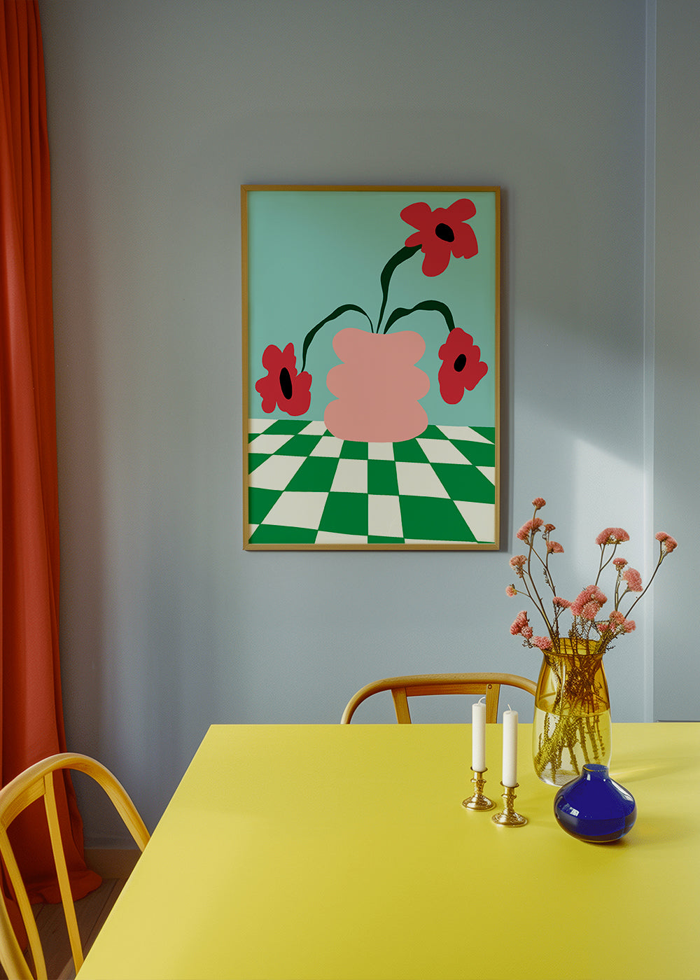 Skorter | Bold Clay Florals - Miho Art Studio