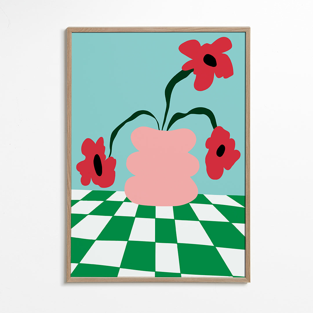 Skorter | Bold Clay Florals - Miho Art Studio