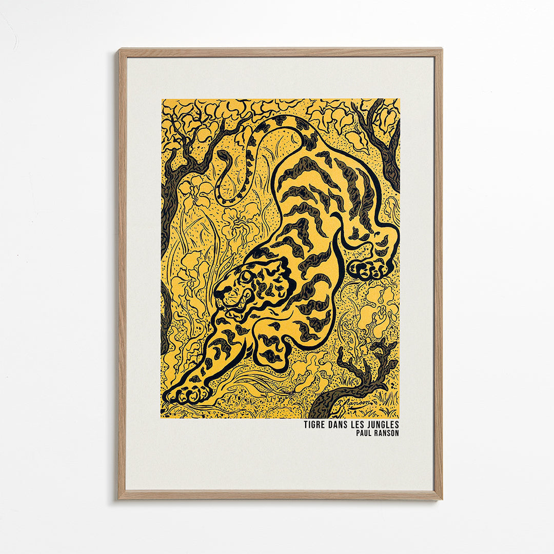 Skorter | Tiger In The Jungle Poster - Paul Ranson