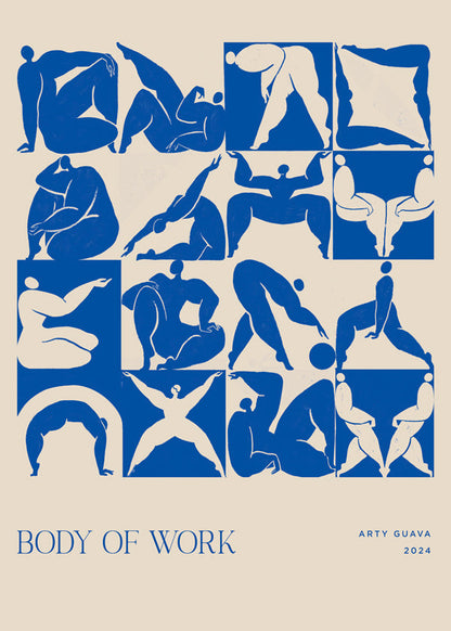 Skorter | Body of Work (blue) - Arty Guave
