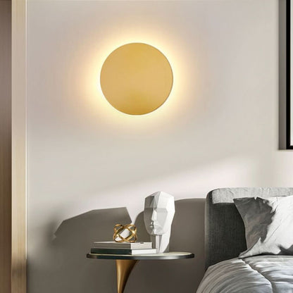 Skorter | Glowaura - Modern Round Wall Lamp