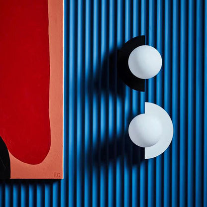 Skorter | Valentina Modern LED Wall Lamp Metal Glass Bedroom Living Room