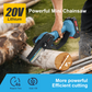 Skørter | 4-inch wireless handheld mini chainsaw with portable battery-powered pruning scissors