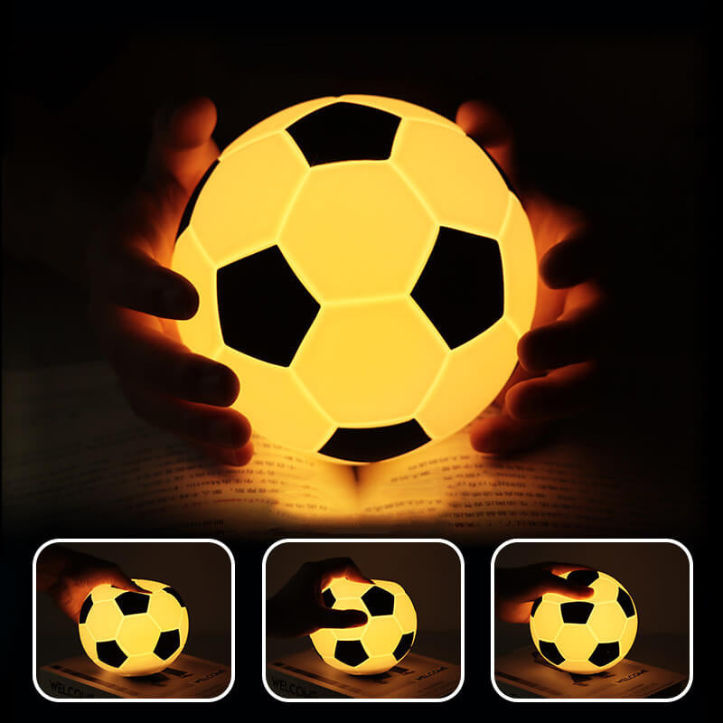 Skorter | Creative Soccer Silicone LED Night Light USB Charging Table Lamp