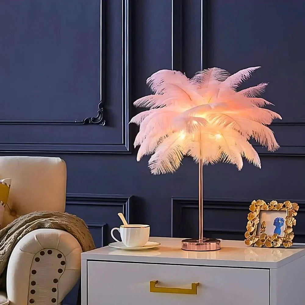 Skorter | LumaPalm Feather Palm Tree Lamp
