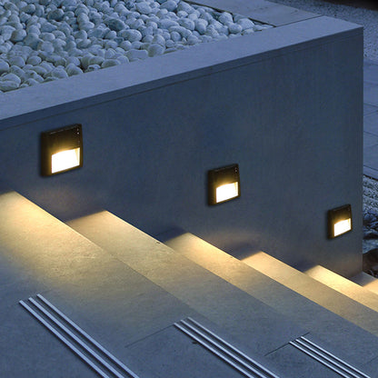 Skorter | LED-Solar - Terrace step lighting for outdoors, Round, Square, Waterproof