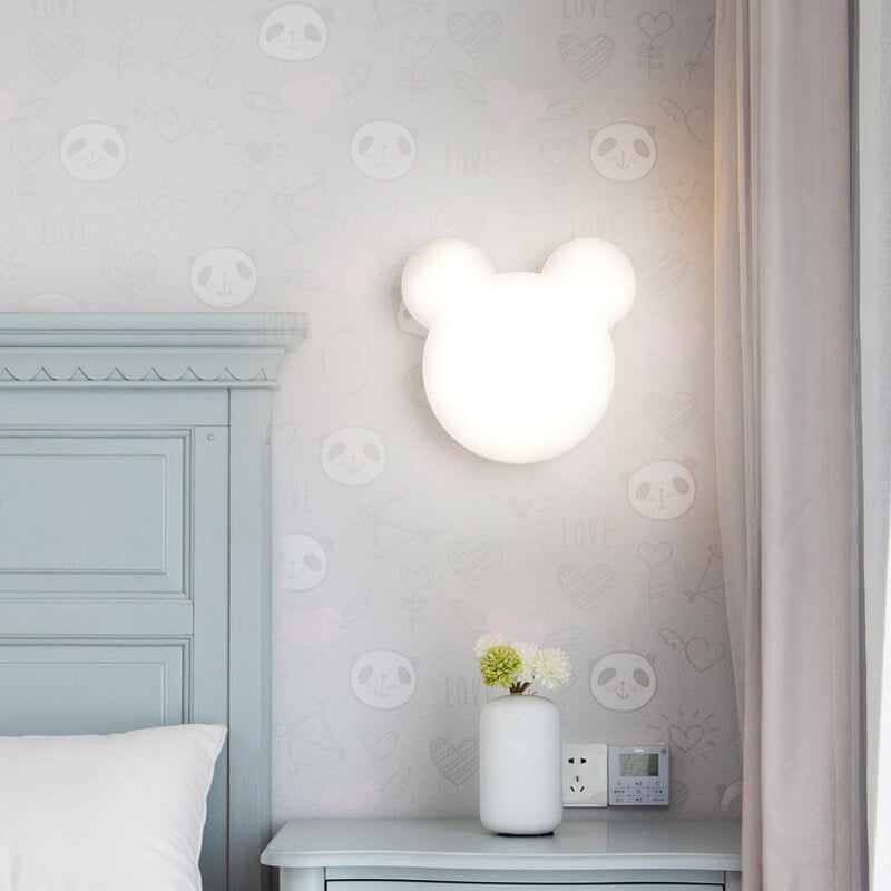 Skorter | Cartoon minimalist bear-shaped LED wall lamp