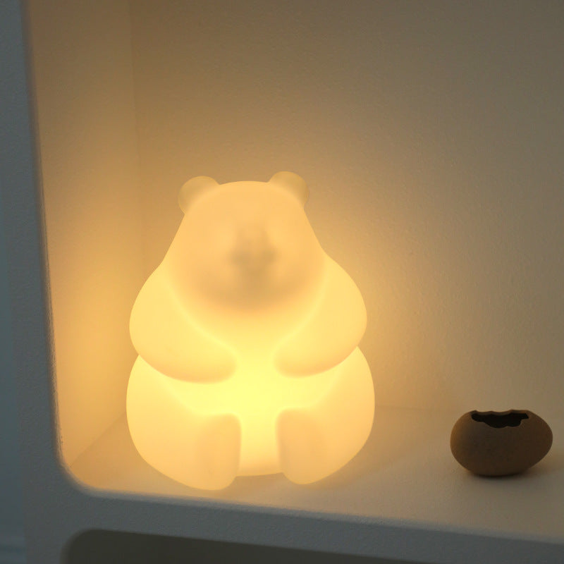Skorter | Contemporary Creative Bear PE LED Table Lamp for the Living Room