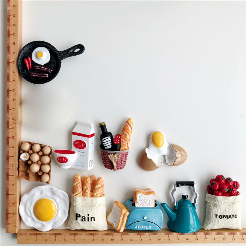 skorter | Cartoon refrigerator magnet set