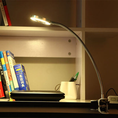 Skorter | Creative simple USB pants button LED reading clip desk lamp