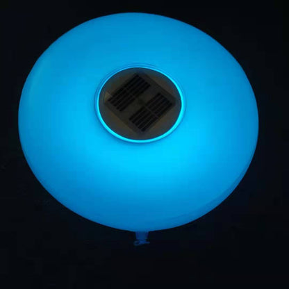 Skorter | Solar Round Pool Light LED Inflatable Outdoor Waterproof Floating Light