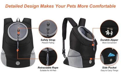 Skorter | Dog Backpack Ergonomic Design Pet Backpack