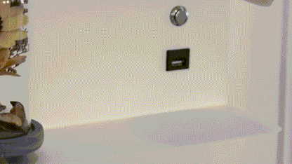 Skorter | LED Wall Light with Shelf | Soft Glow, Modern Design & Ideal for Creating a Festive Atmosphere in Your Bedroom