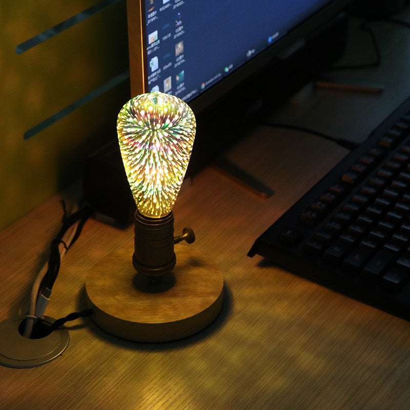 Skorter | 3D Fireworks LED Light Bulb