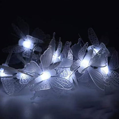 Skorter | Luminelle LED String Lights | Butterfly Design | For Garden, Balcony & Terrace | Outdoor Decor