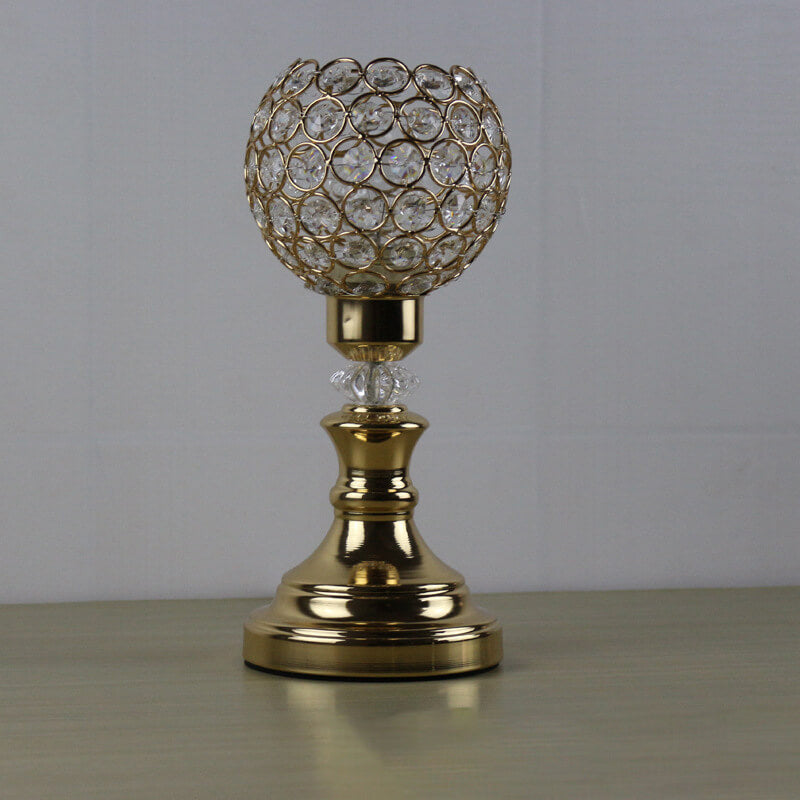 Skorter | European Luxury Crystal Ball 1-Light Art Table Lamp
