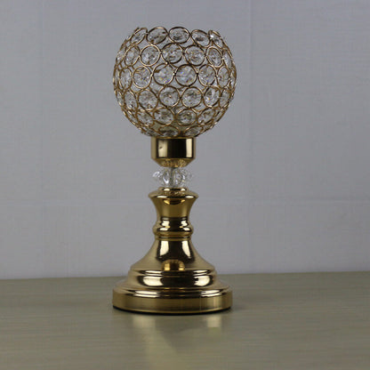 Skorter | European Luxury Crystal Ball 1-Light Art Table Lamp