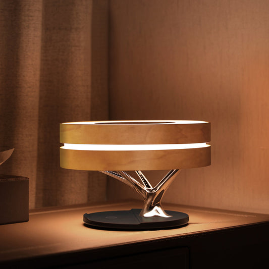 Skorter | The Modern Series Table Lamp with Speaker and Wireless Charger
