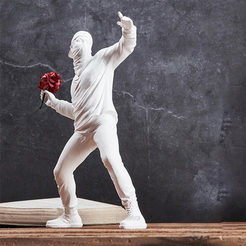 skorter | Banksy Flower Rioter Ornament