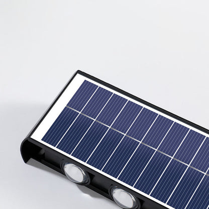 Skorter | Modern Simplicity Solar Waterproof Rectangular ABS PMMA LED Wall Light Lamp For Outdoor Patio