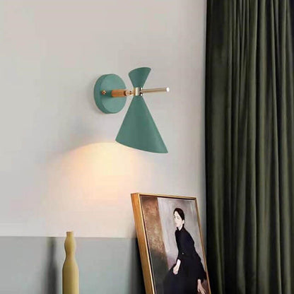 Skorter | Nordic Simple Horn Lampshade 1-light Wall Clock