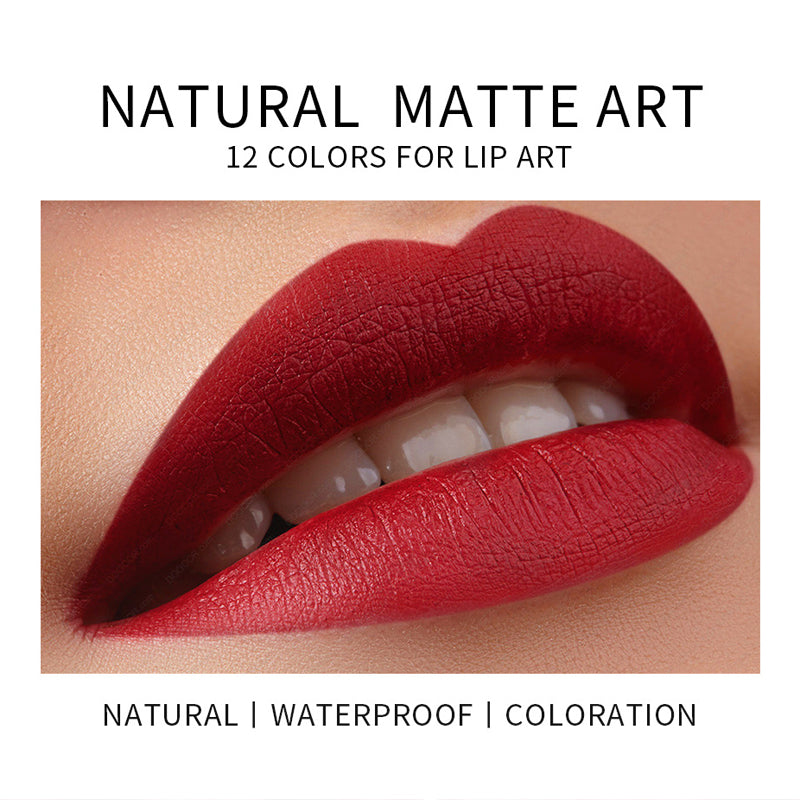 Skorter | 12 Colors Matte Lipstick Pencil