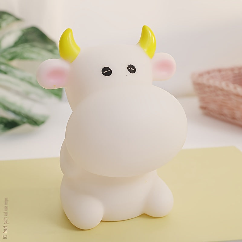 Skorter | CowGlow - Sweet Cow Night Light with Battery Operation for Children's Room Decoration