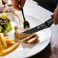 Skørter | 8 Piece Stainless Steel Knife Set - Stainless Steel and Dishwasher Safe