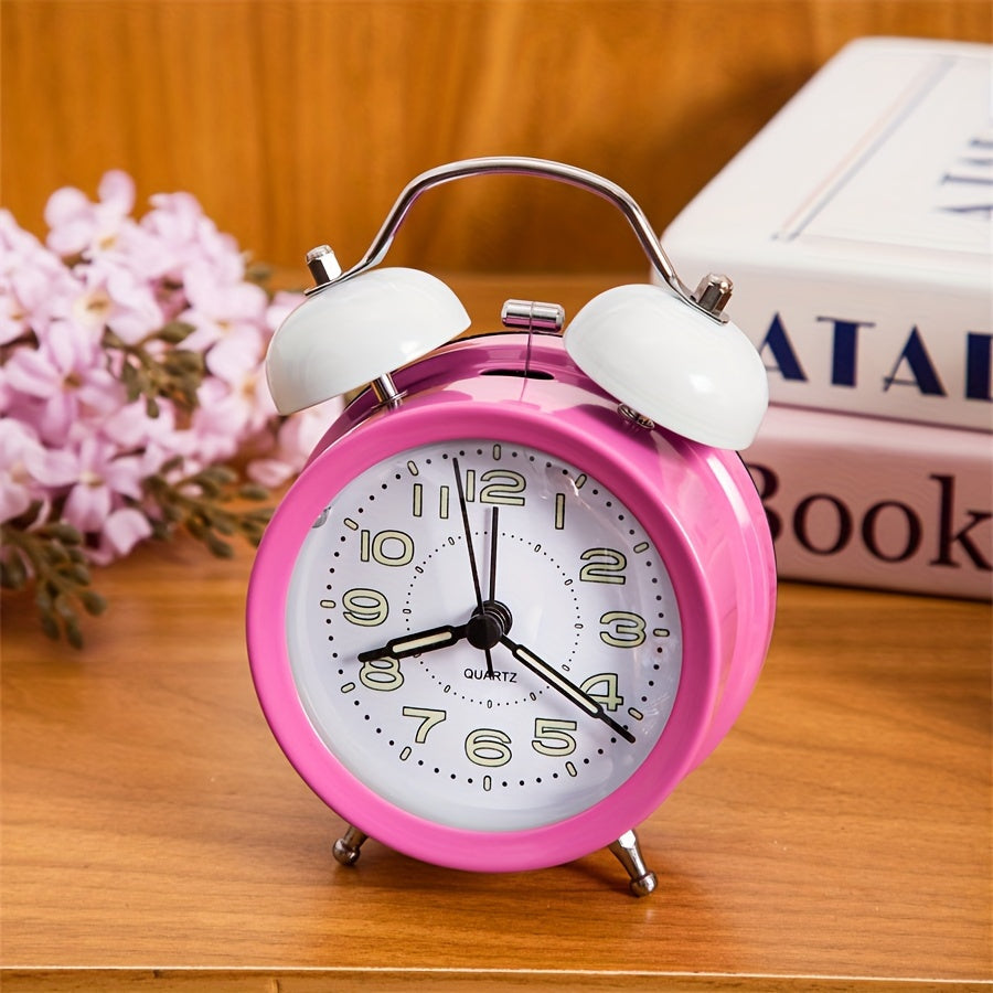 Skorter | ChimeVintage - Tall & Classic Alarm Clock with Night Light
