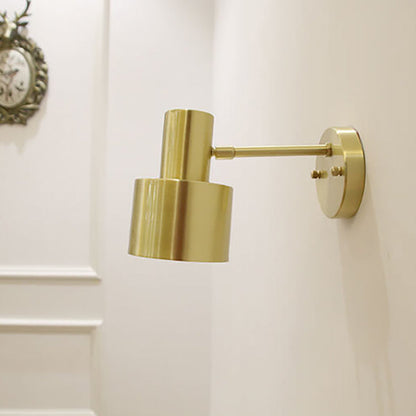 Skorter | Modern minimalist gold metal wall lamp