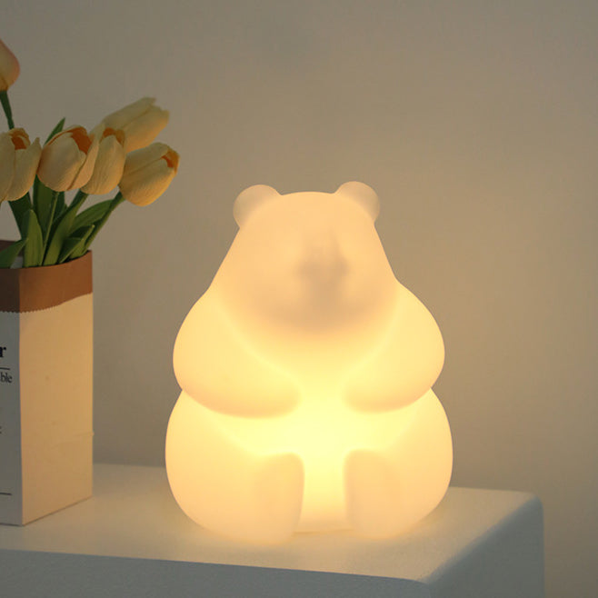 Skorter | Contemporary Creative Bear PE LED Table Lamp for the Living Room